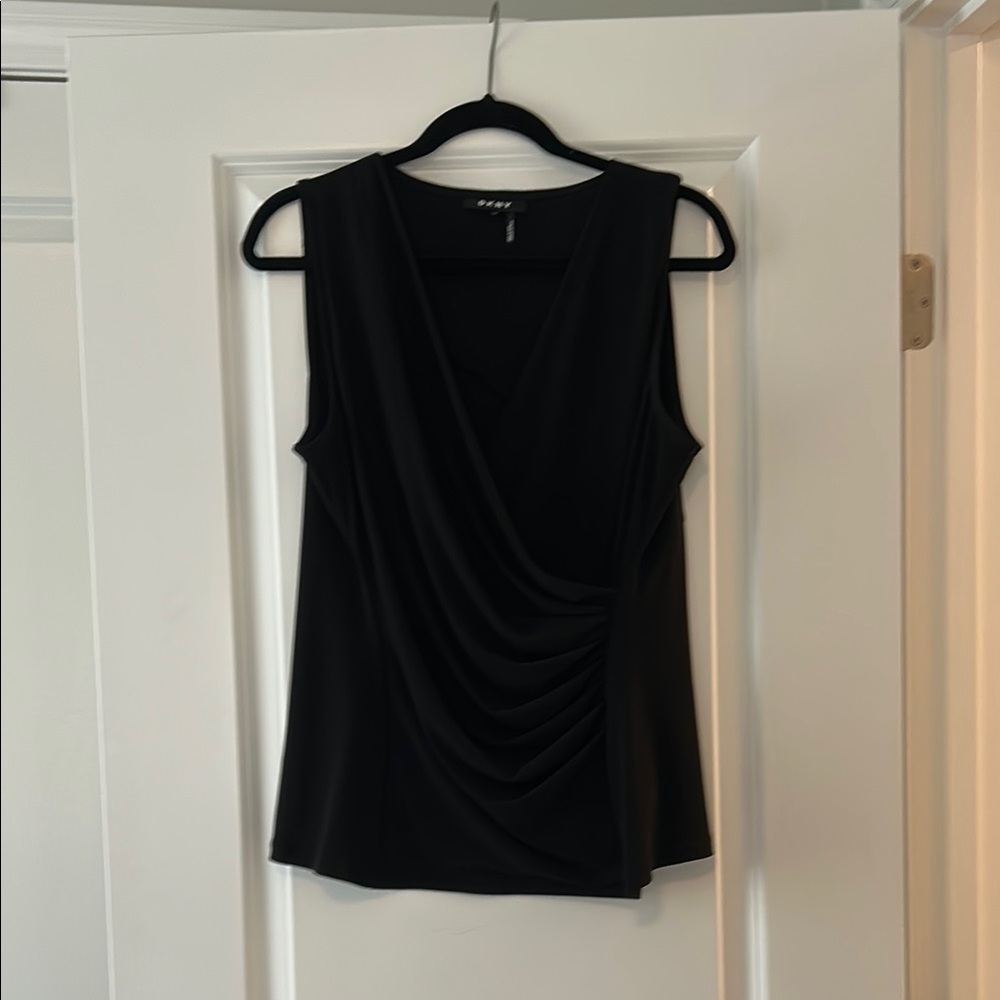 Elegant Black Sleeveless Top